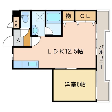 パークマンションアイワの物件間取画像